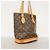 Borsa Tote Bucket PM Monogram Louis Vuitton Marrone - vista 2