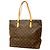 Bolsa Tote Cabas Mezzo Monogram da Louis Vuitton Marrom