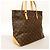 Bolsa Tote Cabas Mezzo Monogram da Louis Vuitton Marrom - vista 2