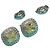 Orecchini Tiffany & Co Soleste diamanti gialli taglio quadrato 0,7 ct Argento