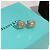 Orecchini Tiffany & Co Soleste diamanti gialli taglio quadrato 0,7 ct Argento - vista 3