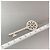 Portachiavi Tiffany & Co Girasole Diamanti Platino Argento - vista 3