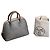 Borsa a mano Hermès Mini Bolide Rain Cloud Grigio Argento in pelle