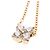 Autre Marque Ponte Vecchio 18K Roségold Diamant Anhänger Halskette Golden - Ansicht 7