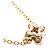 Autre Marque Ponte Vecchio 18K Roségold Diamant Anhänger Halskette Golden - Ansicht 8