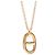 Hermès Collana Pendente Chaine d'Ancre in Oro Rosa Hermes D'oro