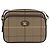 Borsa a Spalla Burberrys Nova Check in Tela Beige Oro Auth ep14427A D'oro - vista 13