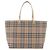Burberry Nova Check Handtasche aus Nylon Beige Silber Authentisch ep14441A - Ansicht 13
