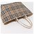 Burberry Nova Check Handtasche aus Nylon Beige Silber Authentisch ep14441A - Ansicht 6