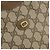 GUCCI GG Supreme Clutch Bag PVC Beige Oro 97 01 036 Auth 176652 D'oro - vista 12
