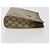 GUCCI GG Supreme Clutch Bag PVC Beige Oro 97 01 036 Auth 176652 D'oro - vista 4