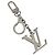 LOUIS VUITTON Porte Clesprinted initials LV Key Holder metal M01192 Auth bs34764