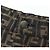 Gonna in tela Zucca FENDI Nero Marrone Auth 175992A - vista 3