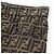 Gonna in tela Zucca FENDI Nero Marrone Auth 175992A - vista 4