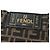 Gonna in tela Zucca FENDI Nero Marrone Auth 175992A - vista 5