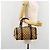 Borsa Boston Mini GG Canvas Gucci Beige Oro 269876 Auth 175892 D'oro - vista 23