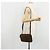 LOEWE Bolsa de Ombro Anagram Couro Marrom Dourado Auth bs34530 - vista 19