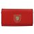 Borsa a catena Diorama in pelle arancione e argento Christian Dior Auth ka4061A - vista 2