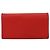 Borsa a catena Diorama in pelle arancione e argento Christian Dior Auth ka4061A - vista 3