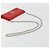 Borsa a catena Diorama in pelle arancione e argento Christian Dior Auth ka4061A - vista 7