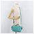 BALLY Borsa a mano in suede 2 vie Azzurro chiaro Oro Auth 177158A D'oro Blu chiaro - vista 24