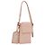 Fendi Pochette Celeria in pelle rosa argento Auth 176901A