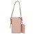 Fendi Pochette Celeria in pelle rosa argento Auth 176901A - vista 2