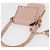 Fendi Pochette Celeria in pelle rosa argento Auth 176901A - vista 6