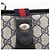 Borsa a Spalla Gucci GG Supreme Sherry Line PVC Blu Navy Oro 10 02 024 Auth 177436 D'oro - vista 14