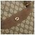 Borsa tote Gucci GG Supreme Web Sherry Line in PVC beige e oro 39 02 091 Auth bs34492 D'oro - vista 14