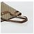 Borsa tote Gucci GG Supreme Web Sherry Line in PVC beige e oro 39 02 091 Auth bs34492 D'oro - vista 7