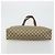 Borsa tote Gucci GG Supreme Web Sherry Line in PVC beige e oro 39 02 091 Auth bs34492 D'oro - vista 9