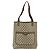 Borsa tote Gucci GG Supreme Web Sherry Line in PVC beige 40 02 003 Auth ep14026 - vista 2