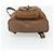 Bamboo Zaino in Bambù GUCCI Camoscio Marrone Oro 003 3444 0030 Auth ep14134 D'oro - vista 11