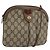 Borsa Sherry Line GG Supreme Web di GUCCI in PVC beige e oro 98 02 047 Auth ep14179 D'oro