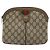 Borsa Sherry Line GG Supreme Web di GUCCI in PVC beige e oro 98 02 047 Auth ep14179 D'oro - vista 2