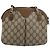 Borsa Sherry Line GG Supreme Web di GUCCI in PVC beige e oro 98 02 047 Auth ep14179 D'oro - vista 3