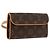 LOUIS VUITTON Pochette Florentine Monogram Borsa a vita M51855 LV Auth 175033A Monogramma