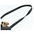 Bolso de mano de cuero Gucci Bamboo 2 piezas Negro Oro 000 1448 0289 Auth bs34727 Dorado - vista 10