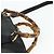 Bolso de mano de cuero Gucci Bamboo 2 piezas Negro Oro 000 1448 0289 Auth bs34727 Dorado - vista 8