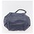 Chloé Borsa a mano in pelle Chloe Etel 2 vie blu navy oro Auth BA12262 D'oro - vista 11
