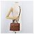 Borsa a mano Burberry in pelle 2 vie marrone argento autentica ep14396 - vista 24