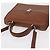 Borsa a mano Burberry in pelle 2 vie marrone argento autentica ep14396 - vista 6