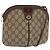 Borsa a Spalla Gucci GG Supreme Web Sherry Line PVC Beige 904 02 047 Auth 176686