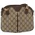 Borsa a Spalla Gucci GG Supreme Web Sherry Line PVC Beige 904 02 047 Auth 176686 - vista 3