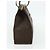 Céline Borsa tote in tela Macadam CELINE in pelle PVC marrone oro Auth ka4109 D'oro - vista 3