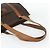 Céline Borsa tote in tela Macadam CELINE in pelle PVC marrone oro Auth ka4109 D'oro - vista 7