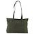 PRADA Tote Bag aus Nylon Khaki Silber authentisch 176359 - Ansicht 13