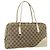 GUCCI GG Canvas Tote Bag Beige Gold 169971 Auth 176655 Golden