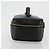 Pochette Vanity CHANEL in Pelle Caviar Nera Oro CC Auth bs34489 Nero D'oro - vista 3